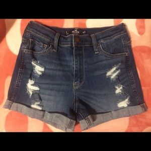 Hollister high waisted shorts